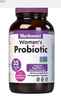 Women's Probiotic - 35 Billion CFU, 30 vegetable capsules (Bluebonnet)