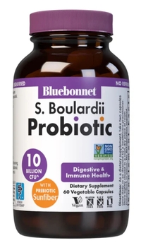 S. Boulardii Probiotic - 10 Billion CFU, 60 vegetable capsules (Bluebonnet)