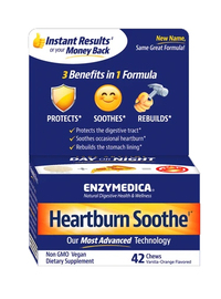 Heartburn Soothe, 42 chews (Enzymedica)        