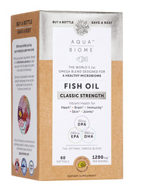 Aqua Biome&#153; Fish Oil Classic Strength, 60 softgels (Enzymedica)