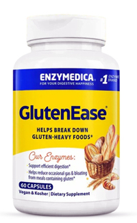 GlutenEase, 60 capsules (Enzymedica)