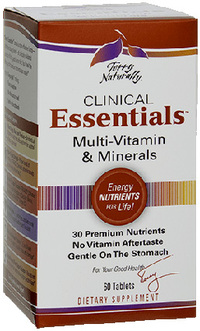 Clinical Essentials&#153; Multivitamins &amp; Minerals, 60 tablets (Terry Naturally)