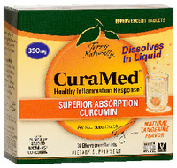 CuraMed&reg; - 350 mg 30 effervescent tablets (Terry Naturally)