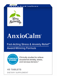 AnxioCalm, 45 Tablets (Terry Naturally)