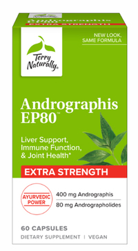 Andrographis EP80&#153; Extra Strength, 60 capsules (Terry Naturally)