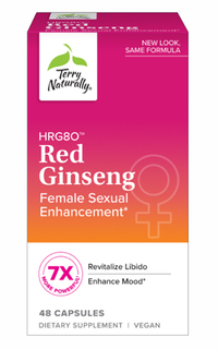 Red Ginseng Female Sexual Enhancement HRG80&#153;, 48 capsules (Terry Naturally)