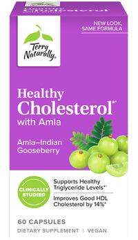 Healthy Cholesterol with Amla, 60 capsules (Terry Naturally)   