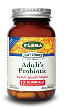 Adults Probiotic - 17 Billion, 60 capsules (Flora)