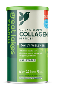 Collagen Peptides Powder- Unflavored 16 oz (Great Lakes)