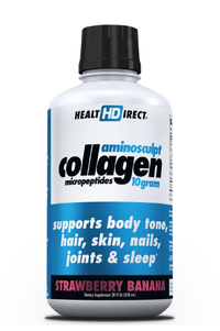 Aminosculpt&reg; Collagen Micropeptides- Strawberry Banana, 28 fl oz (Health Direct)