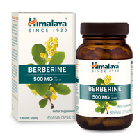 Berberine - 500 mg, 60 vegan capsules (Himalaya USA)   