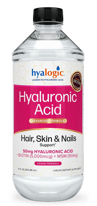 Hyaluronic Acid Advanced - Hair, Skin &amp; Nails, 12 fl oz (Hyalogic)    