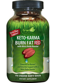 Keto-Karma Burn Fat Red, 72 liquid softgels (Irwin Naturals)