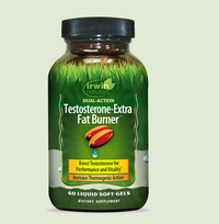 Testosterone-Extra Fat Burner, 60 liquid soft gels (Irwin Naturals)