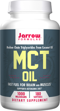 MCT Oil - 1000 mg, 180 softgels (Jarrow Formulas)