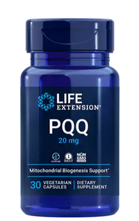 PQQ Mitochondrial Support - 20 mg, 30 vegetarian capsules (Life Extension)