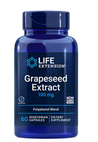 Grapeseed Extract - 100 mg,  60 vegetarian capsules (Life Extension)   