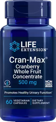 Cran-Max 500 mg, 60 vegetarian capsules (Life Extension)
