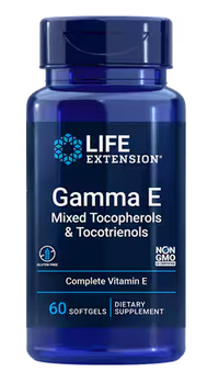 Vitamin E Gamma Mixed Tocopherols &amp; Tocotrienols, 60 softgels (Life Extension)           