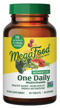 Women's 55+ One Daily Multivitamin, 60 tablets (Mega Food)