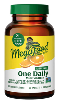 Men's 40+ One Daily Multivitamin, 60 tablets (Mega Food)