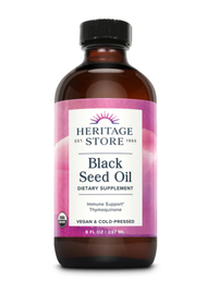 Black Seed Oil - Organic, 8 fl oz (Heritage Store)
