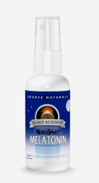 Sleep Science&reg; Melatonin NutraSpray&#153; - Orange , 2 fl oz (Source Naturals)