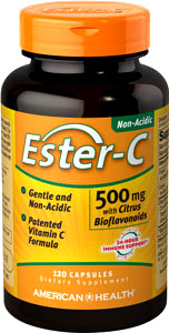 Ester-C&reg; 500 mg, 120 capsules (American Health)