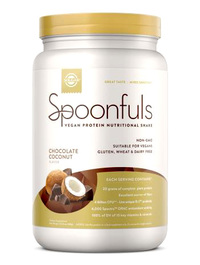 Spoonfuls Vegan Protein Powder - Chocolate Coconut,  20.74 oz (Solgar)