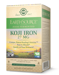 Koji Iron - 27 mg, 30 vegetable capsules (Solgar) 