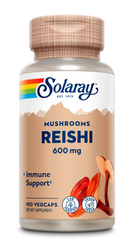 Reishi Mushroom - 600 mg, 100 VegCaps (Solaray)