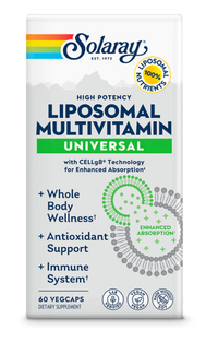 Liposomal Multivitamin Universal, 60 VegCaps (Solaray)