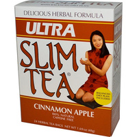 Ultra Slim Tea - Cinnamon Apple, 24 tea bags (Hobe Labs)
