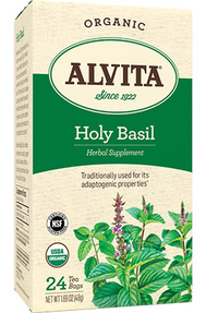 Holy Basil Tea Bags -Organic 24 bags (Alvita)