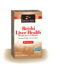 Reishi Liver Health Tea Bags, 20 tea bags (Bravo Tea)