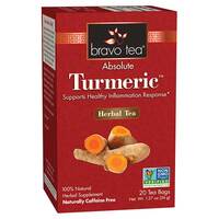 Turmeric Tea, 20 tea bags (Bravo Tea)