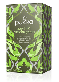 Pukka Supreme Matcha Green Tea, 20 herbal tea sachets