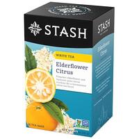 Elderflower Citrus White Tea, 18 tea bags (Stash)