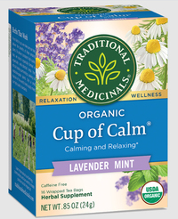 Cup of Calm&reg; Tea - Organic, 16 tea bags (Traditional Medicinals)