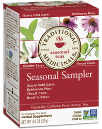 Seasonal Sampler Teas, 16 tea bags (Traditional Medicinals)