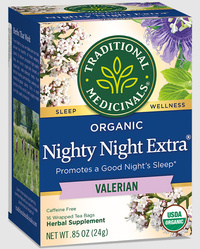 Nighty Night&reg; Valerian Tea - Organic, 16 tea bags (Traditional Medicinals)