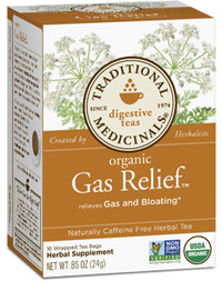 Gas Relief&#153; Tea - Organic 16 tea bags (Traditional Medicinals)