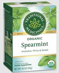 Spearmint Tea - Organic, 16 tea bags (Traditional Medicinals)