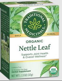 Nettle Leaf Tea - Organic, 16 tea bags (Traditional Medicinals)