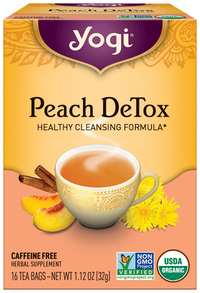 Peach Detox Tea - Organic 16 tea bags (Yogi Tea)