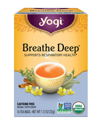 Breathe Deep Tea - Organic  16 tea bags (Yogi Tea)