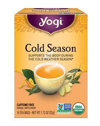 Cold Season Tea - Organic 16 tea bags (Yogi Tea)