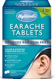 CLEARANCE SALE: Earache Tablets, 40 tablets (Hyland's)