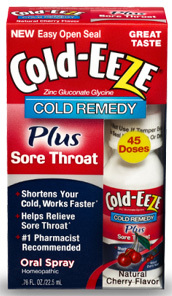 Cold-EEZE&reg; Sore Throat Oral Spray - Natural Cherry Flavor 0.76 oz
