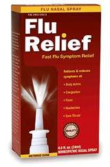 Flu Relief Homeopathic Nasal Spray, 0.8 oz / 24ml